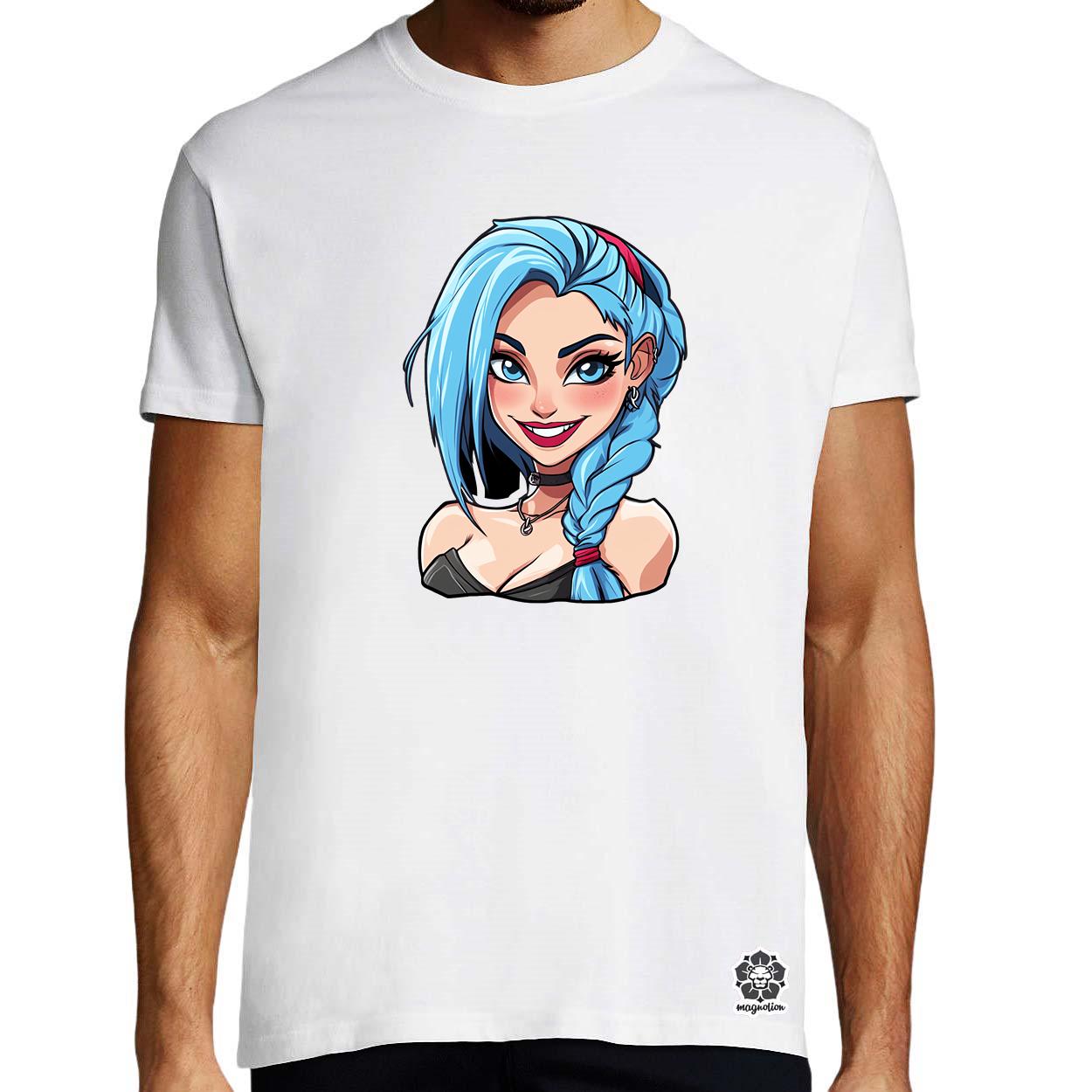 Jinx matrica v5 egyedi póló 