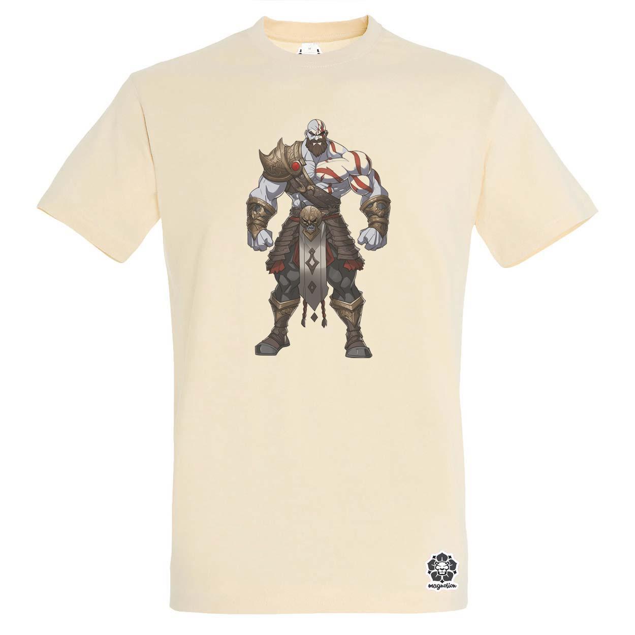 Anime Kratos v2 egyedi póló 