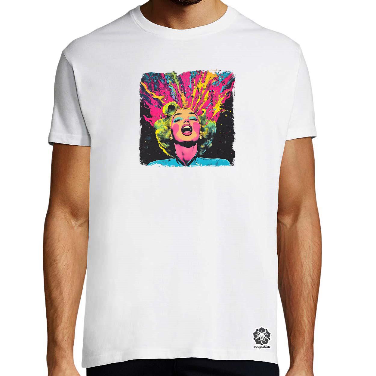 Pop art Marilyn Monroe v4 egyedi póló 