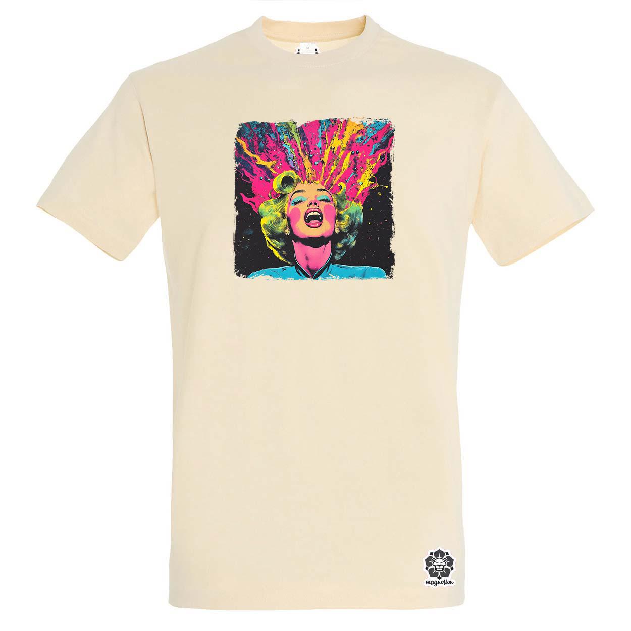 Pop art Marilyn Monroe v4 egyedi póló 
