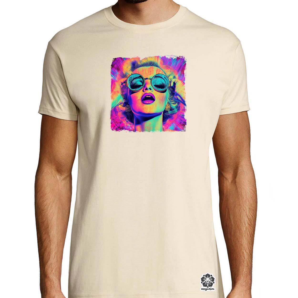 Pop art Marilyn Monroe v6 egyedi póló 