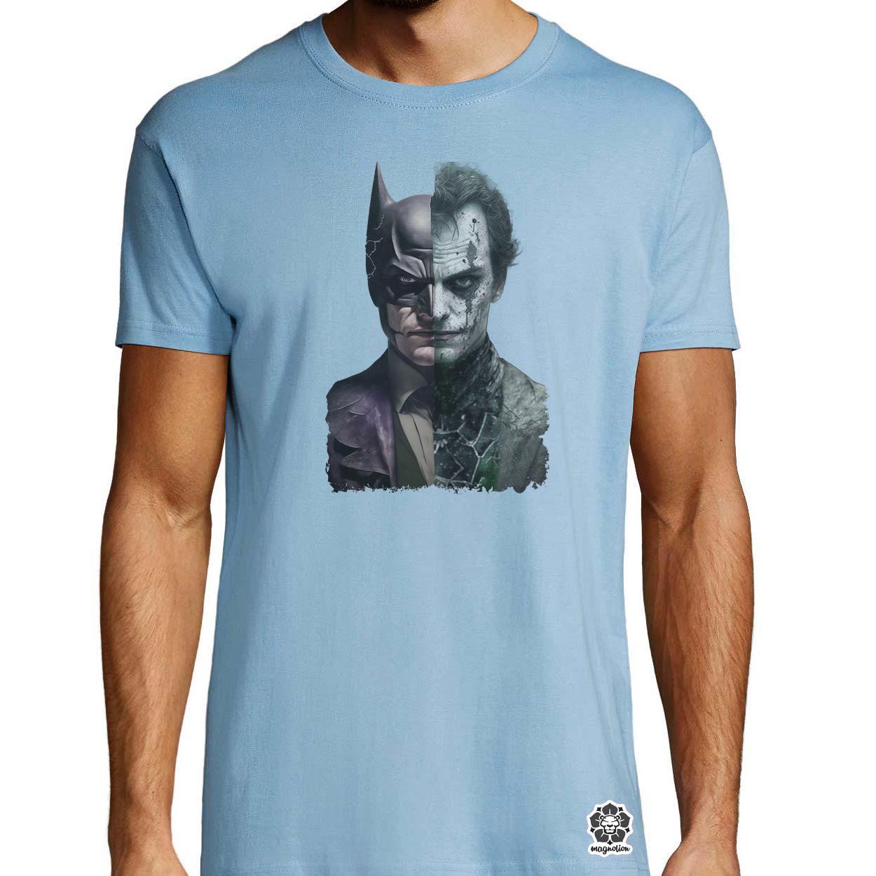 Batman és Joker v1 egyedi póló 