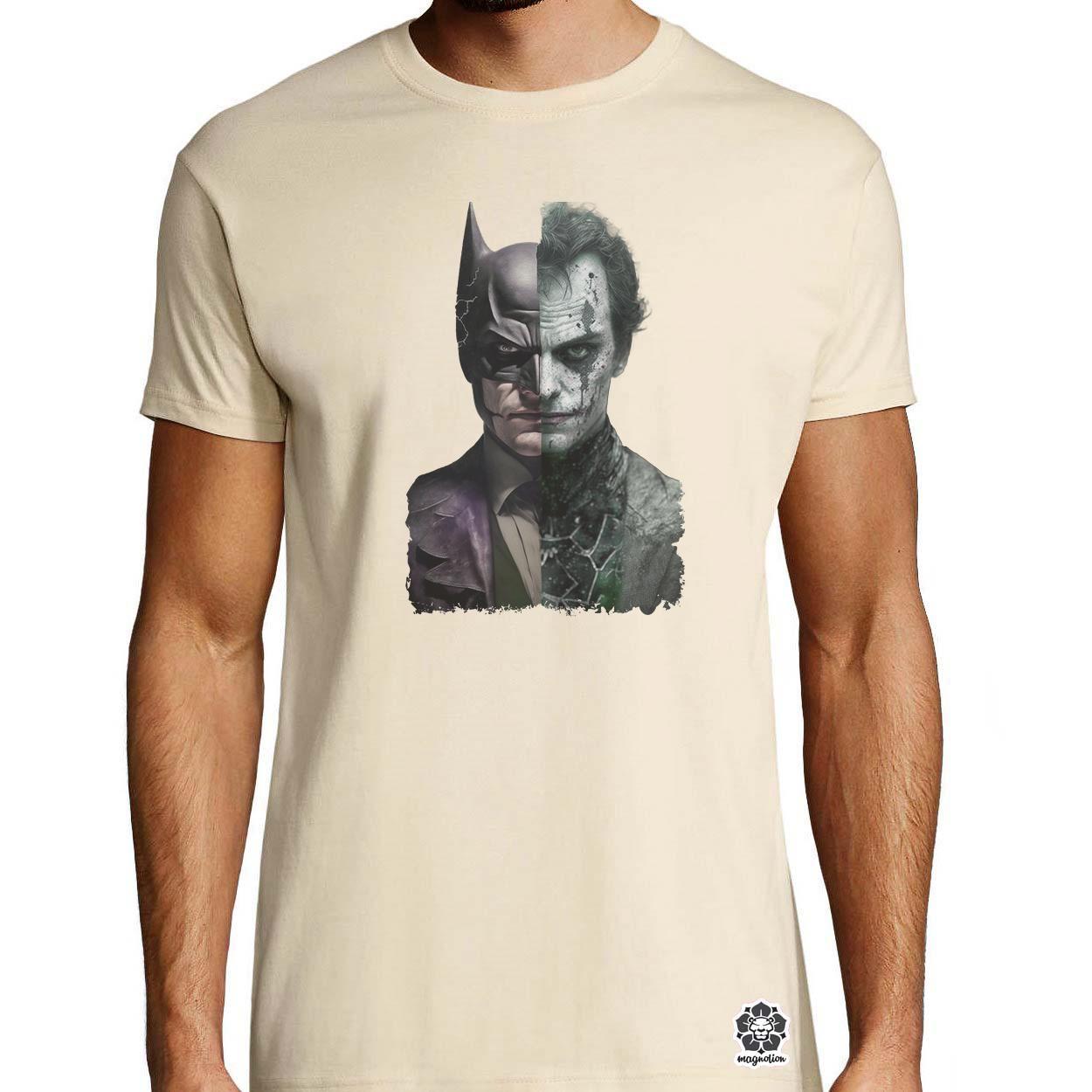 Batman és Joker v1 egyedi póló 