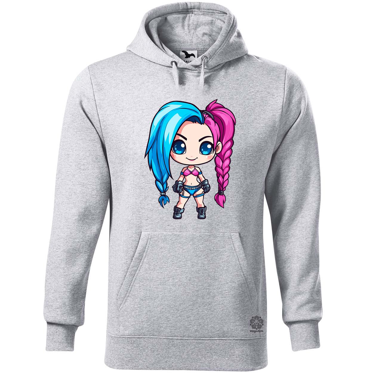 Chibi Jinx v2 egyedi  pulóver 