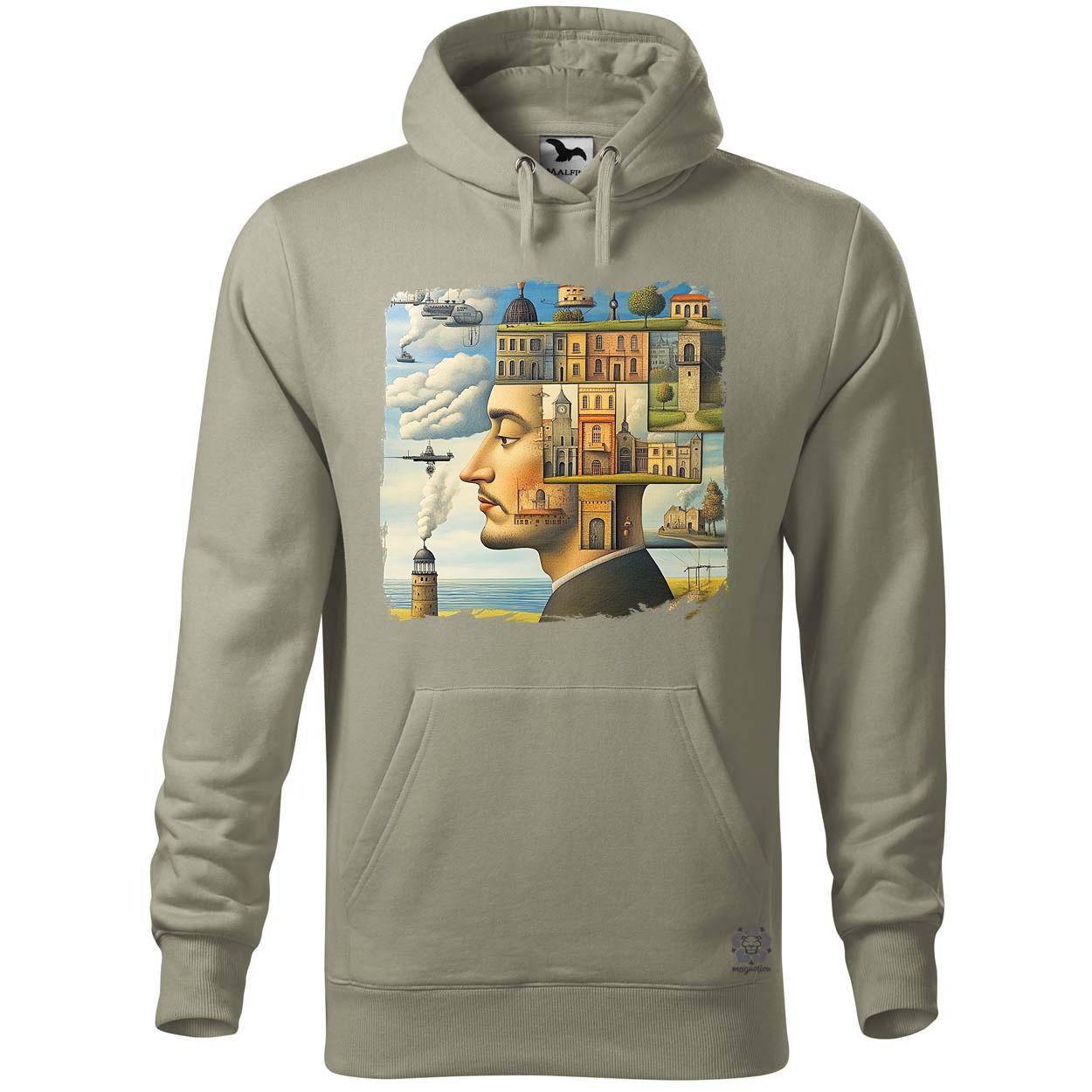 Férfi gondolatok v4 egyedi  pulóver 