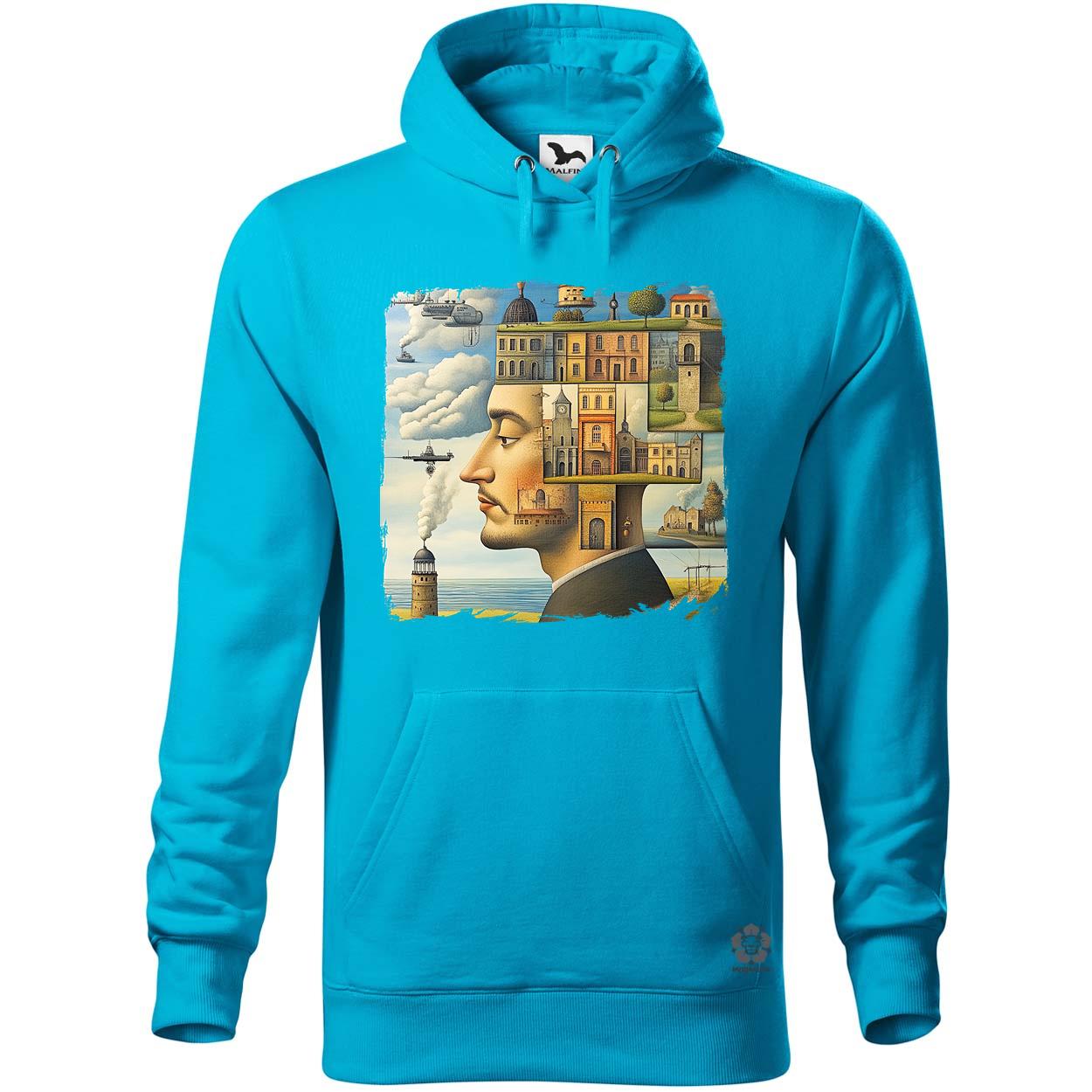Férfi gondolatok v4 egyedi  pulóver 