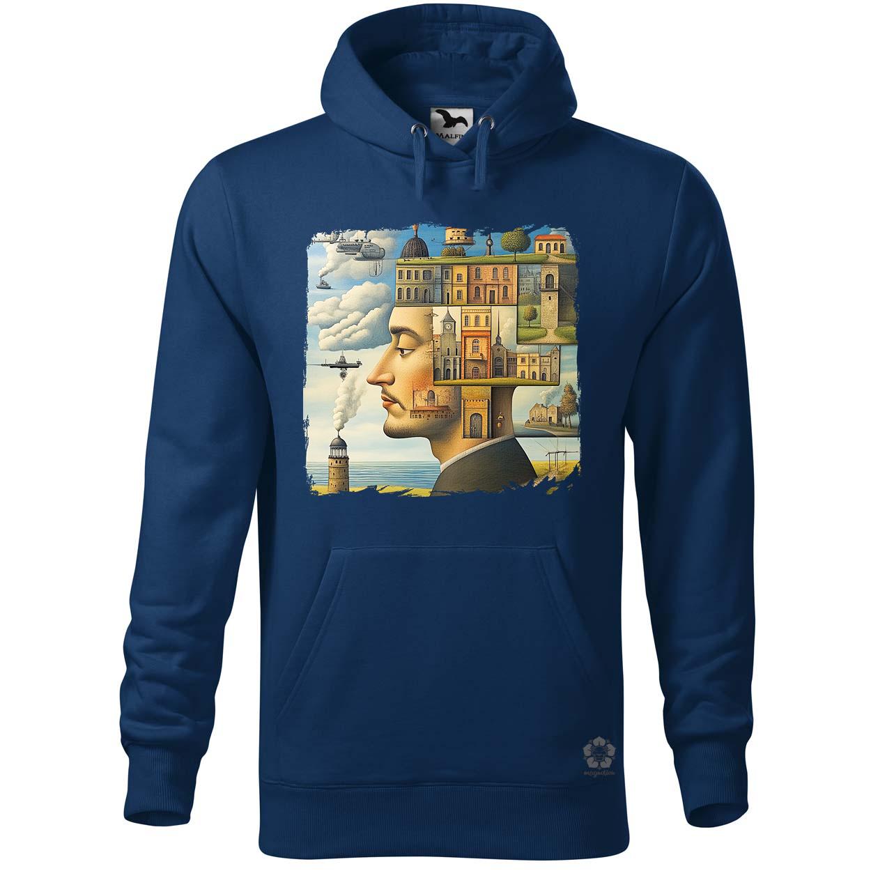 Férfi gondolatok v4 egyedi  pulóver 