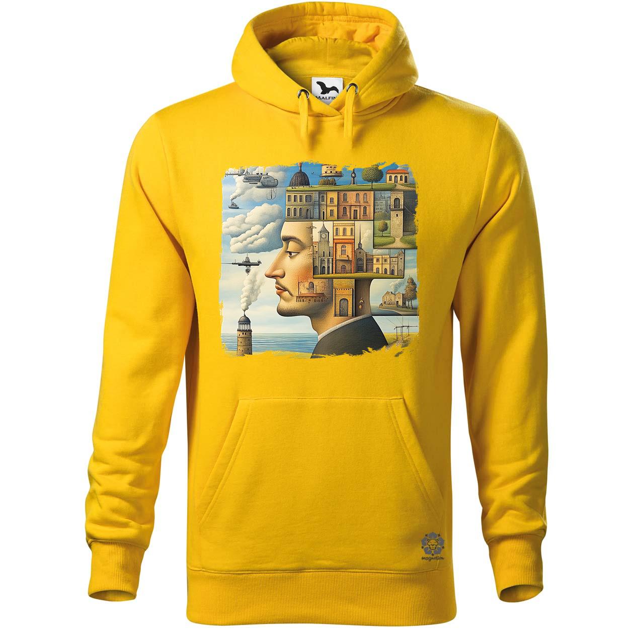 Férfi gondolatok v4 egyedi  pulóver 