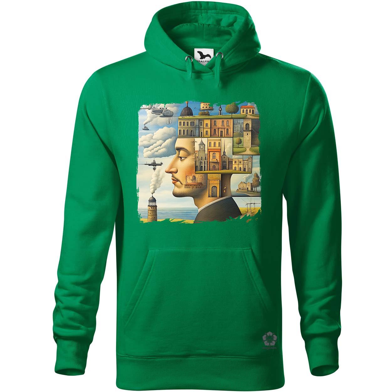 Férfi gondolatok v4 egyedi  pulóver 