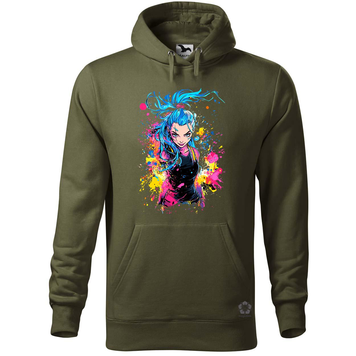 Graffiti Jinx v2 egyedi  pulóver 