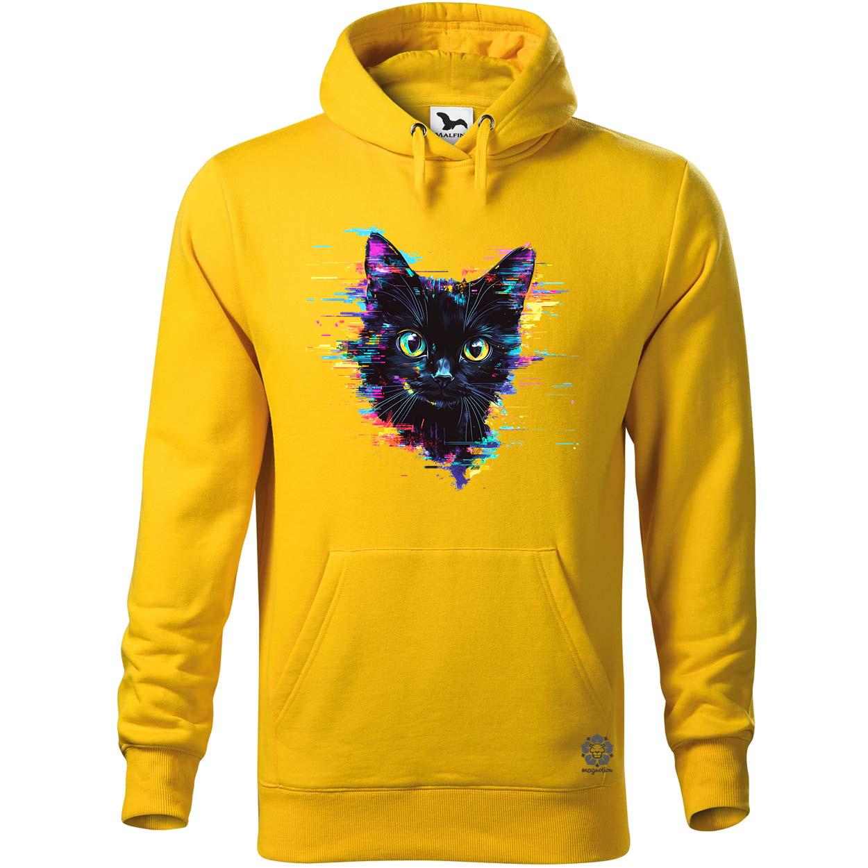 Pixel macska v2 egyedi  pulóver 