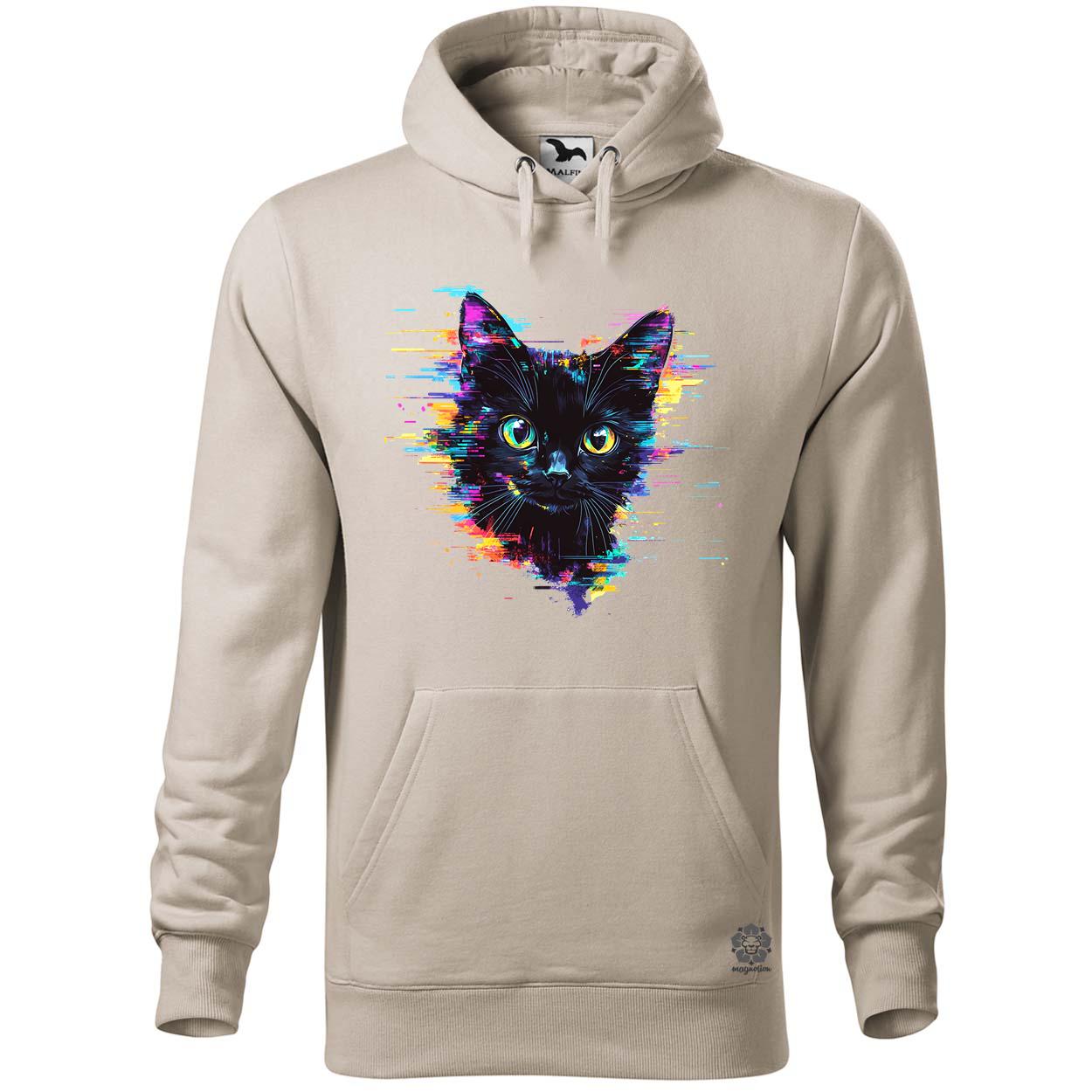 Pixel macska v2 egyedi  pulóver 