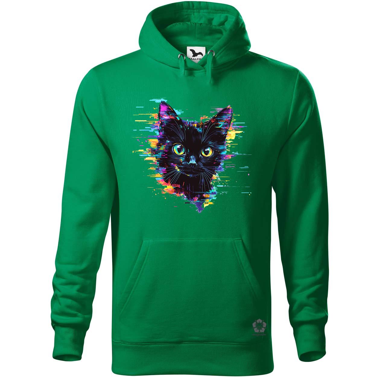 Pixel macska v2 egyedi  pulóver 