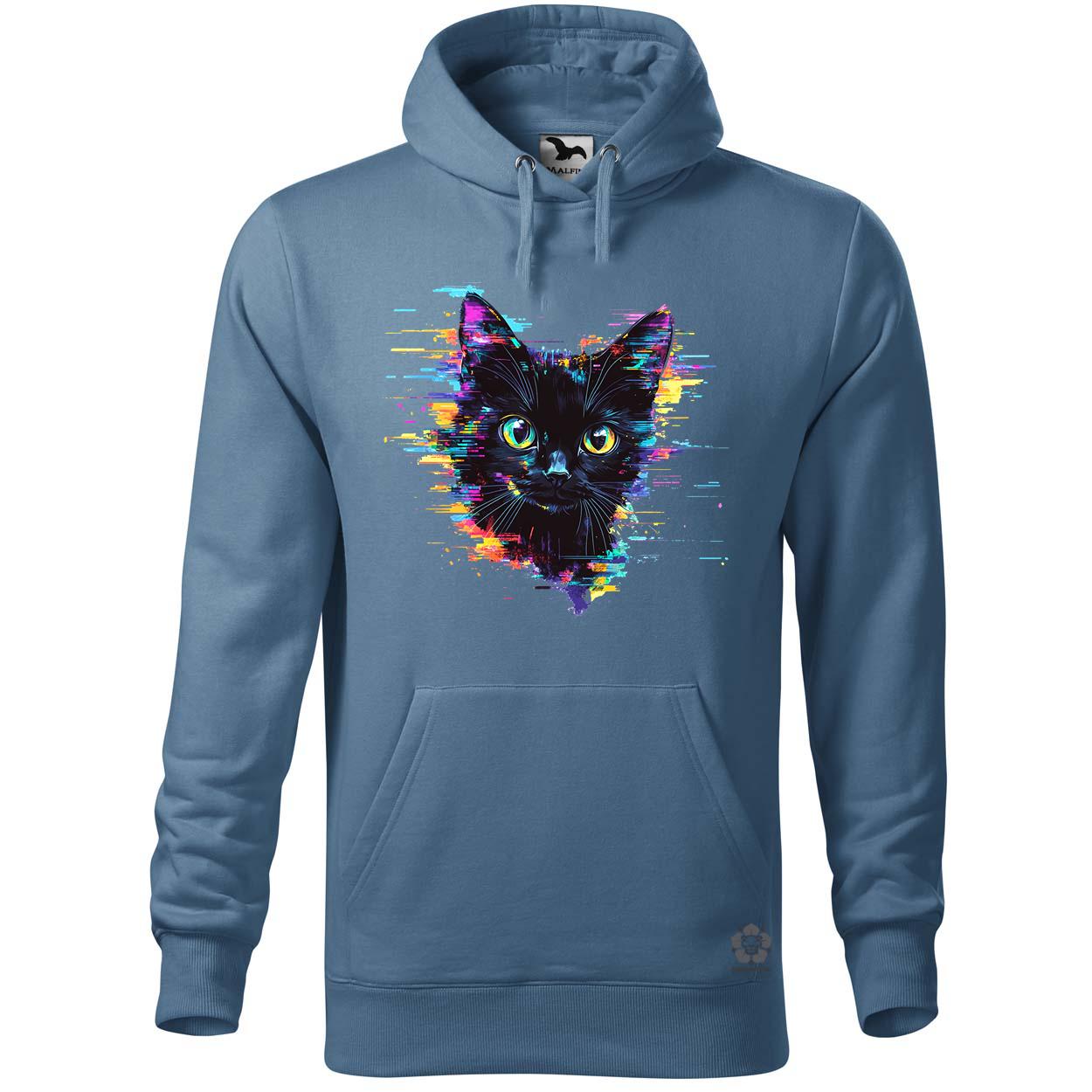 Pixel macska v2 egyedi  pulóver 