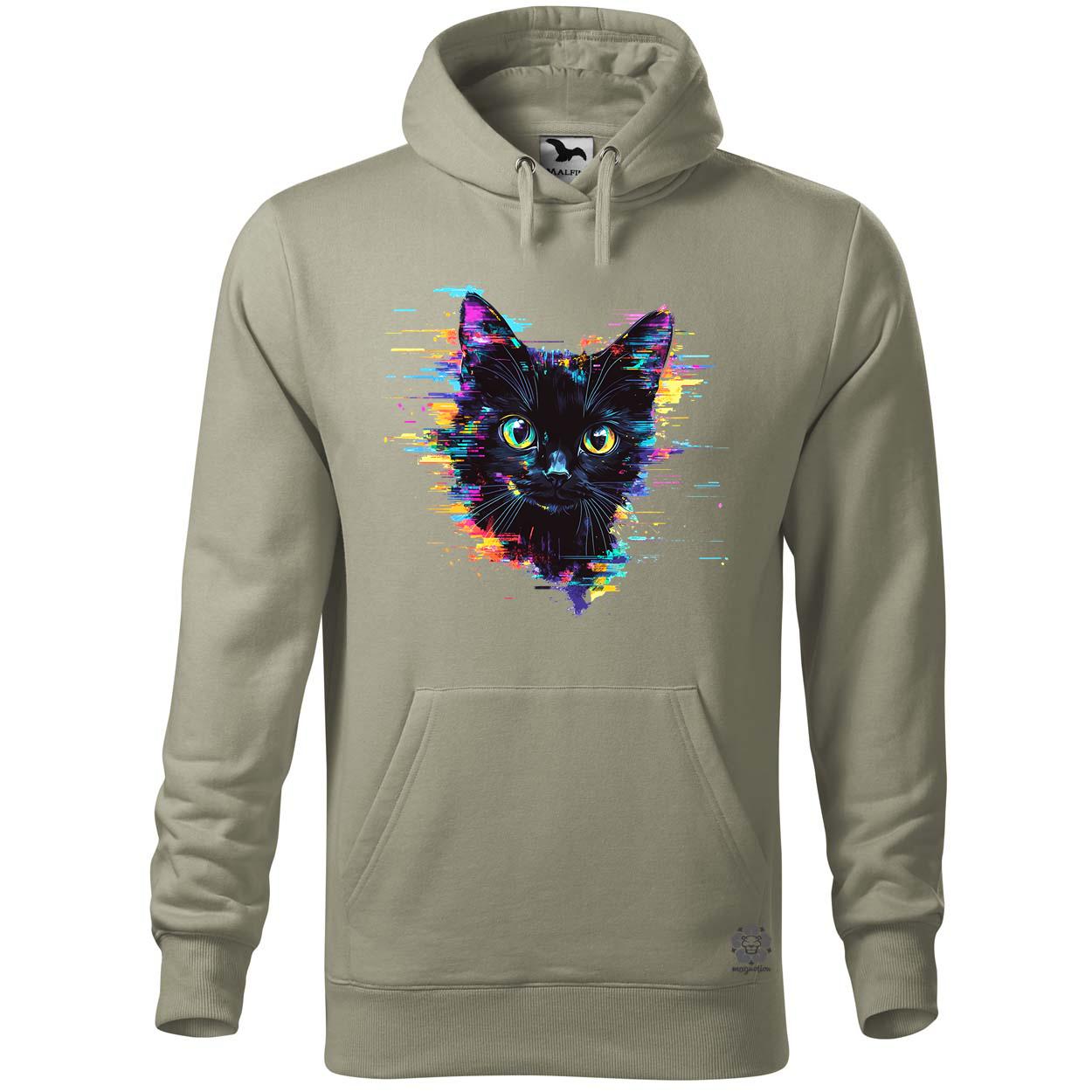 Pixel macska v2 egyedi  pulóver 