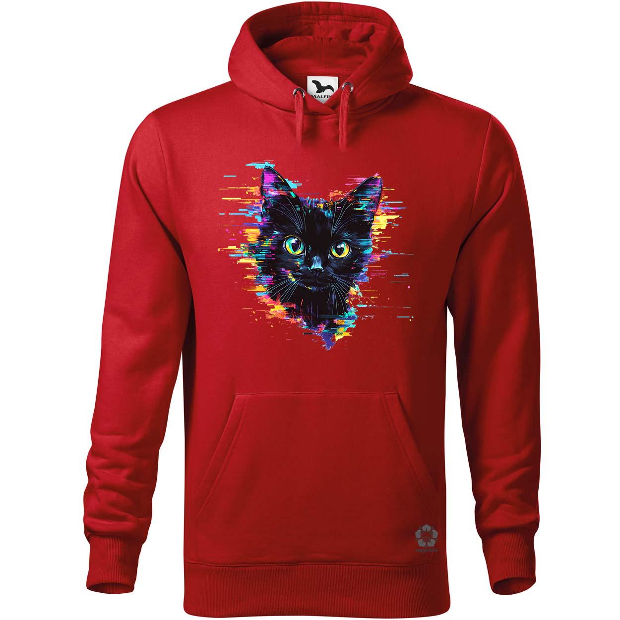 Pixel macska v2 egyedi  pulóver 