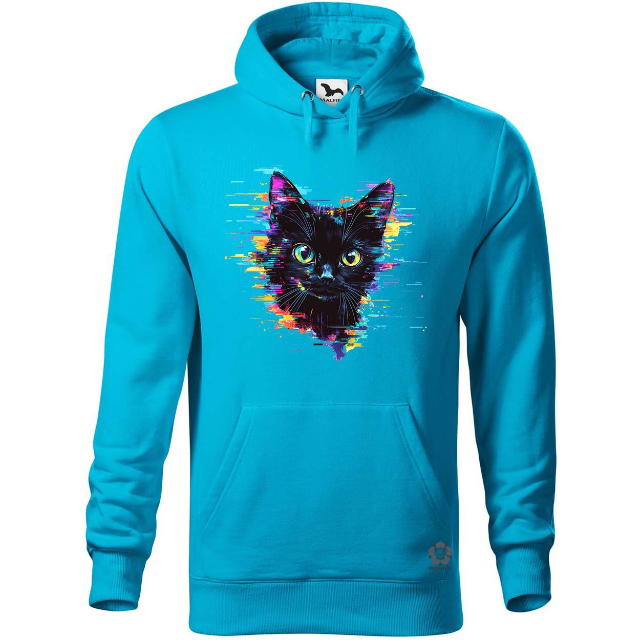 Pixel macska v2 egyedi  pulóver 