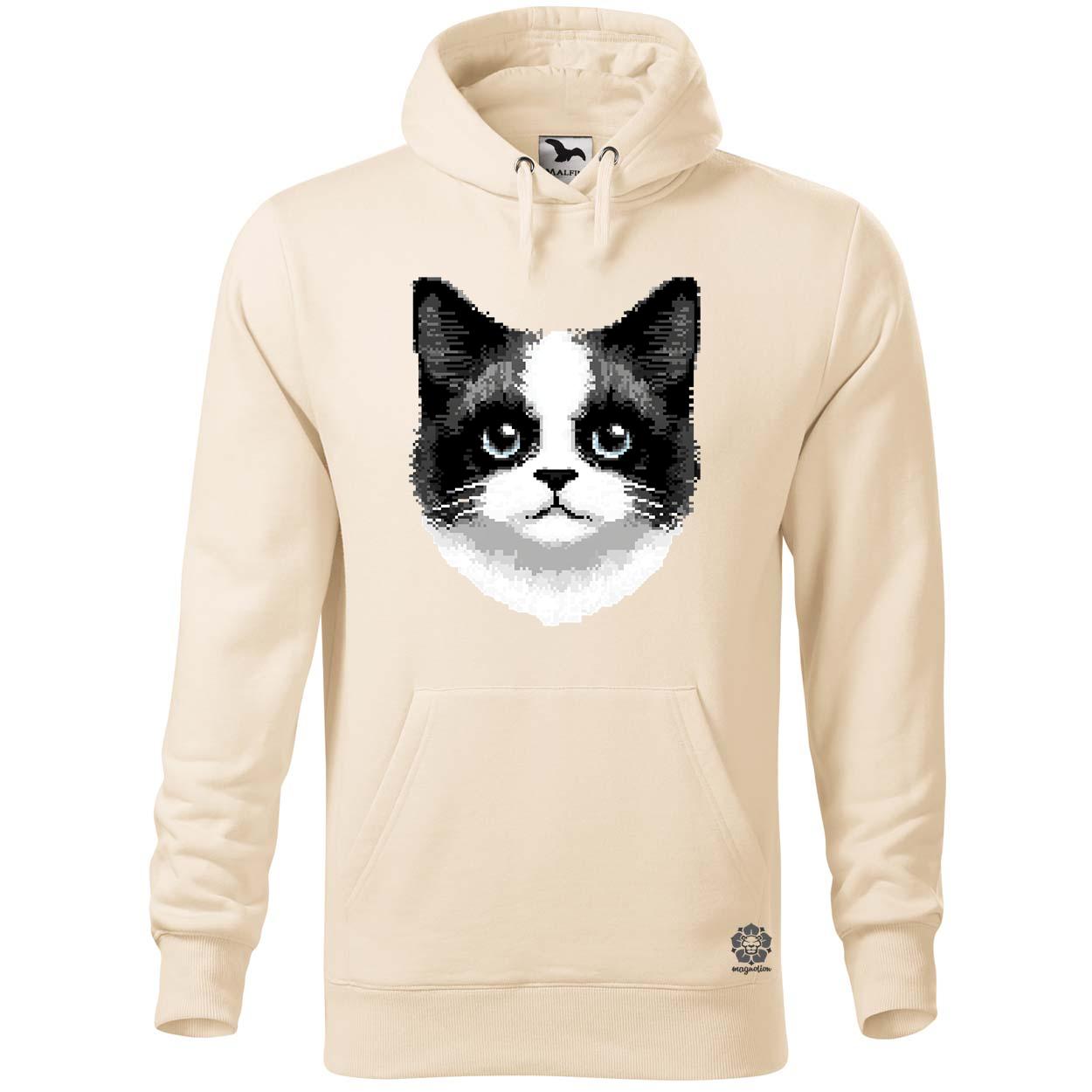 Pixel macska v6 egyedi  pulóver 