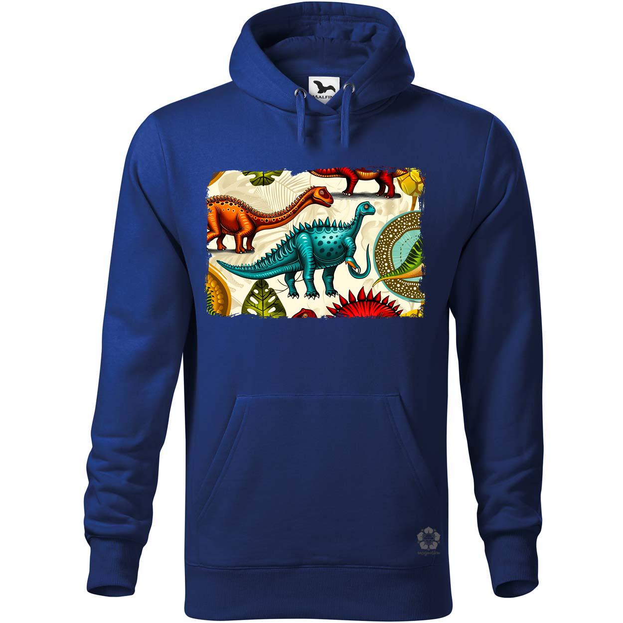 Dinó montázs v2 egyedi  pulóver 
