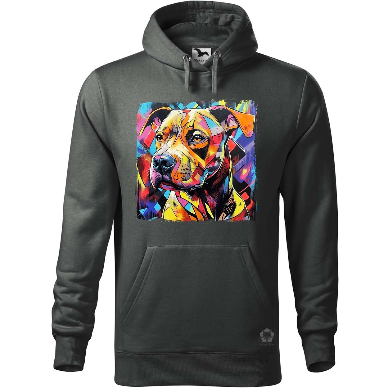 Pitbull portré v4 egyedi  pulóver 