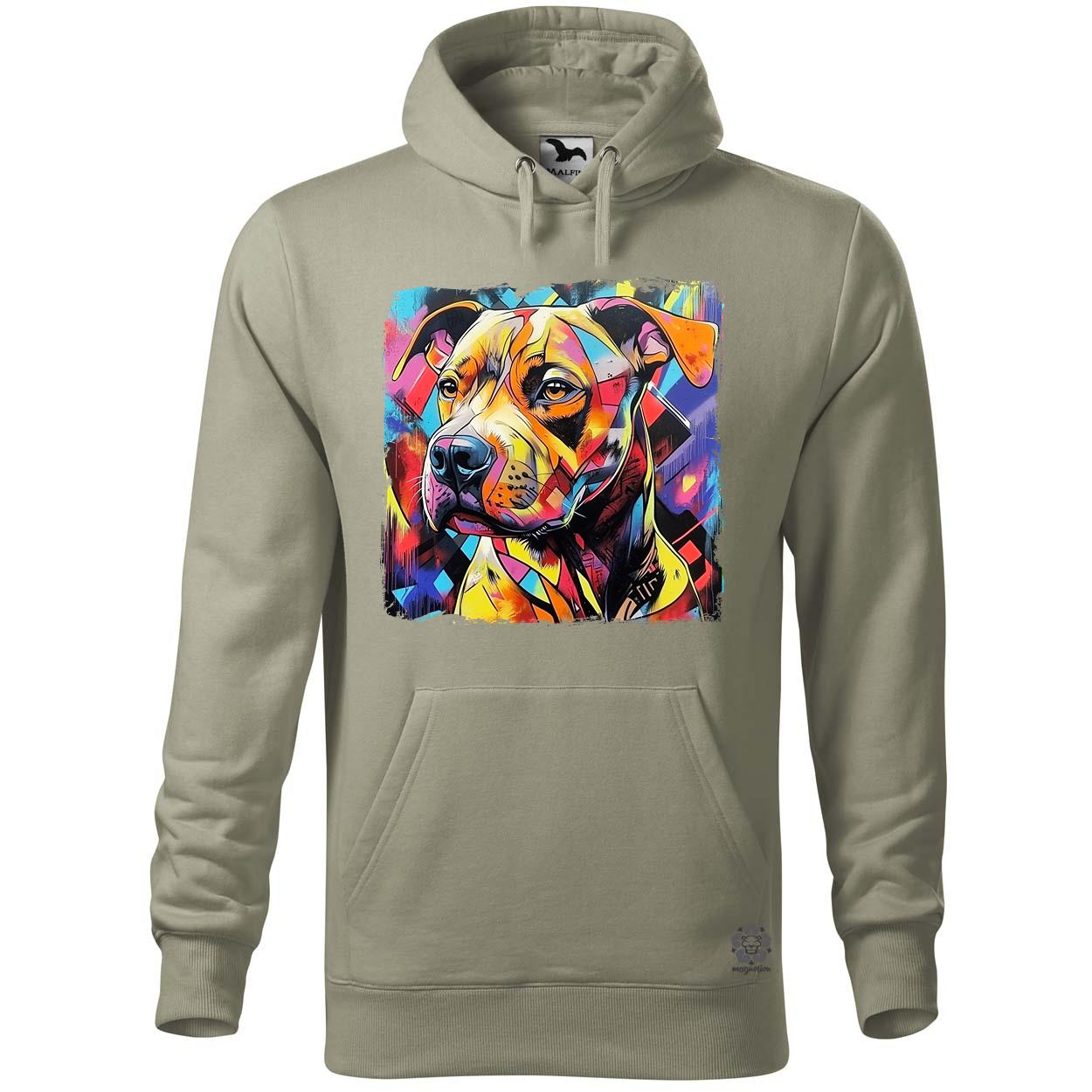Pitbull portré v4 egyedi  pulóver 