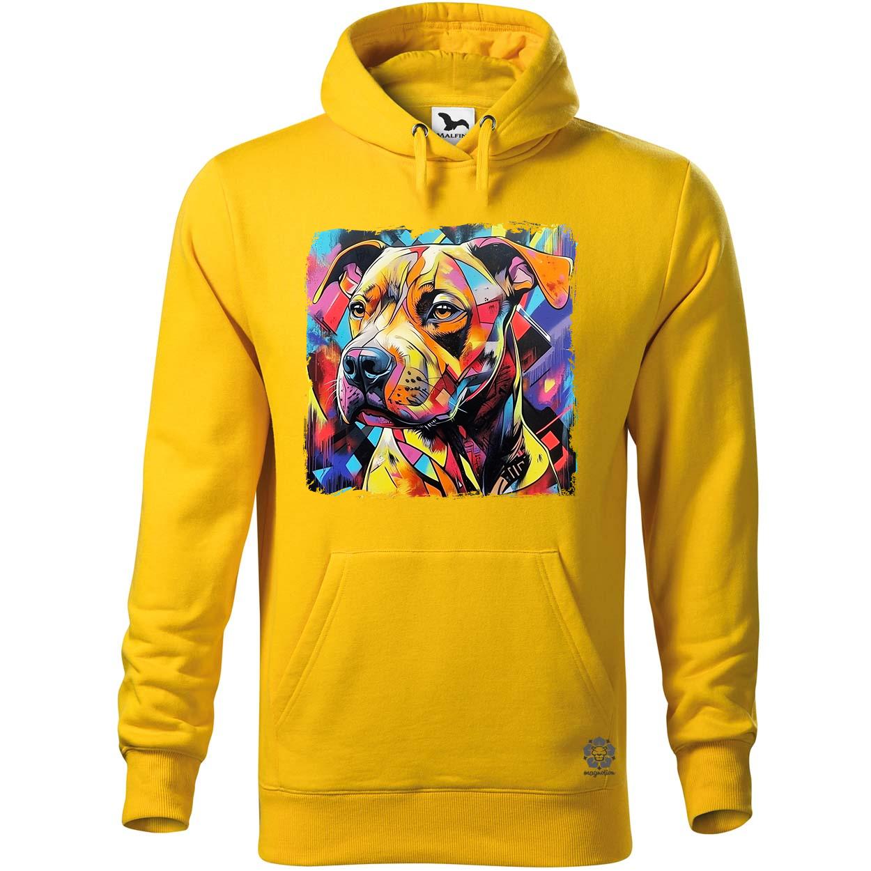 Pitbull portré v4 egyedi  pulóver 