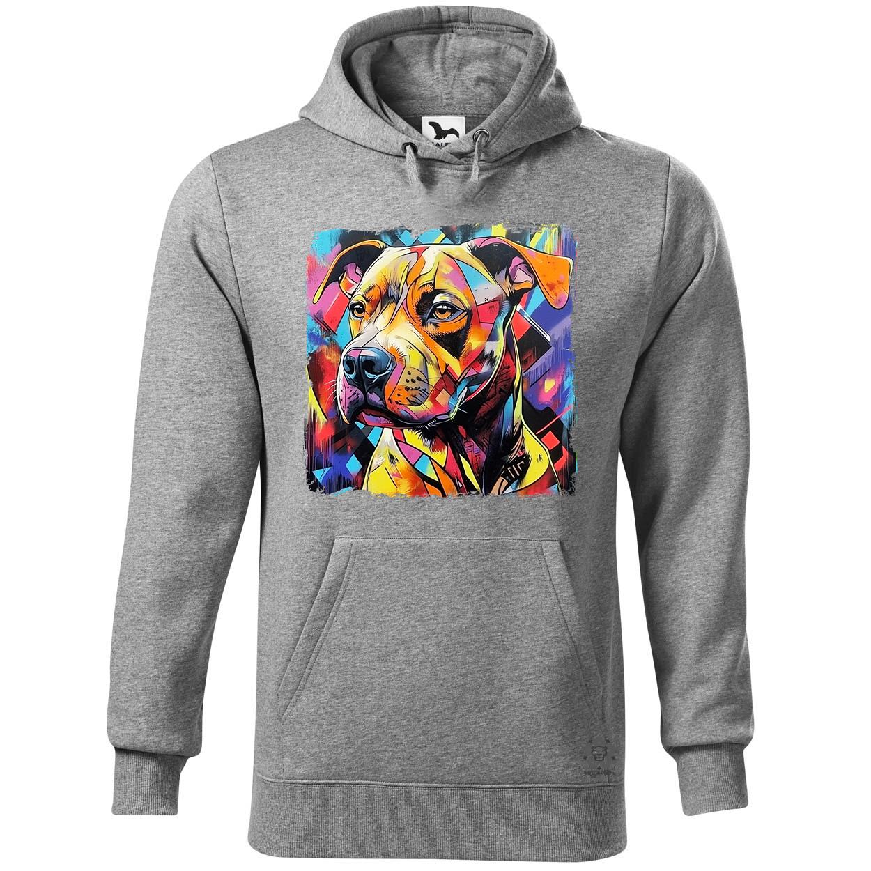 Pitbull portré v4 egyedi  pulóver 