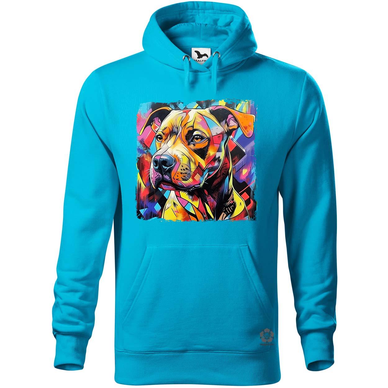 Pitbull portré v4 egyedi  pulóver 