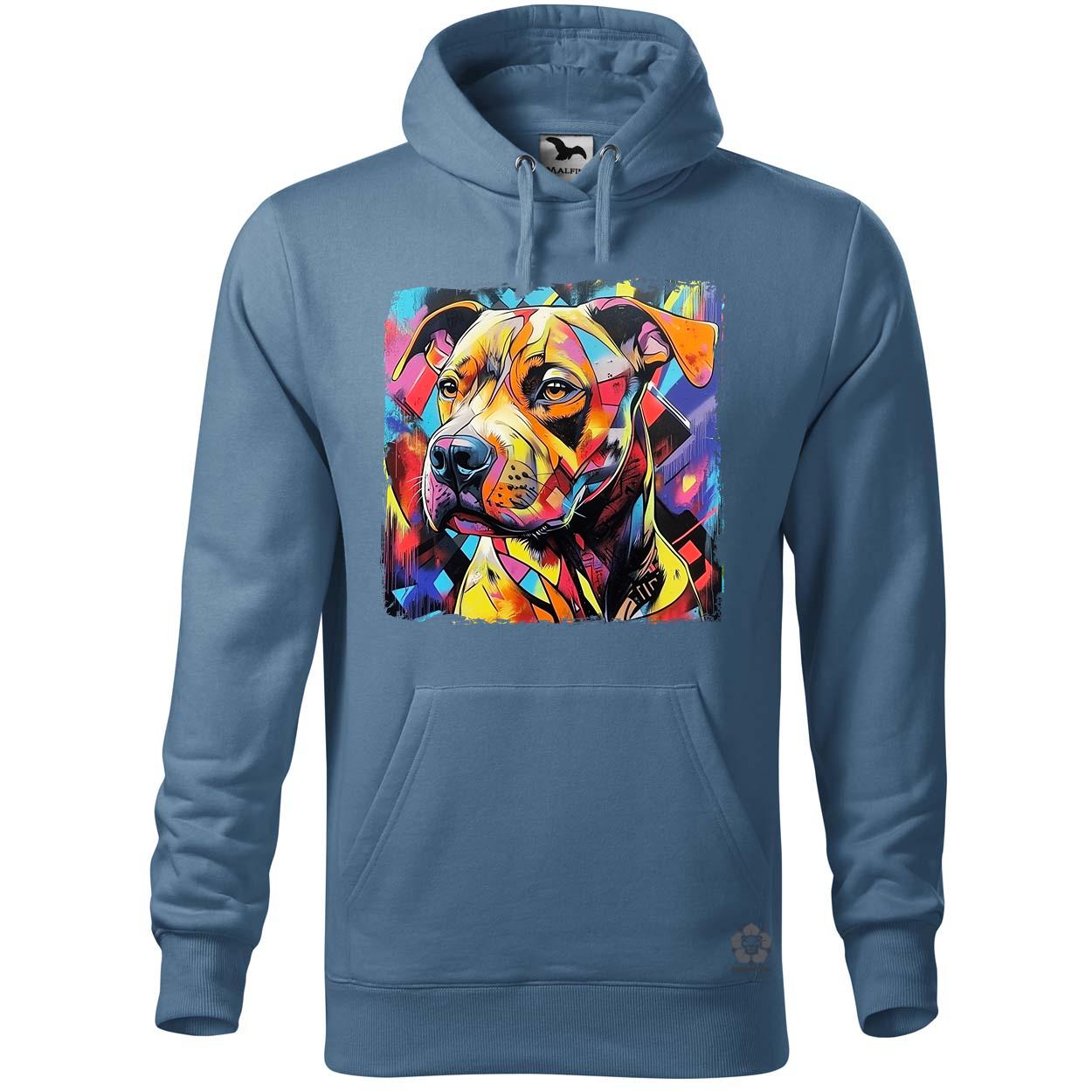 Pitbull portré v4 egyedi  pulóver 
