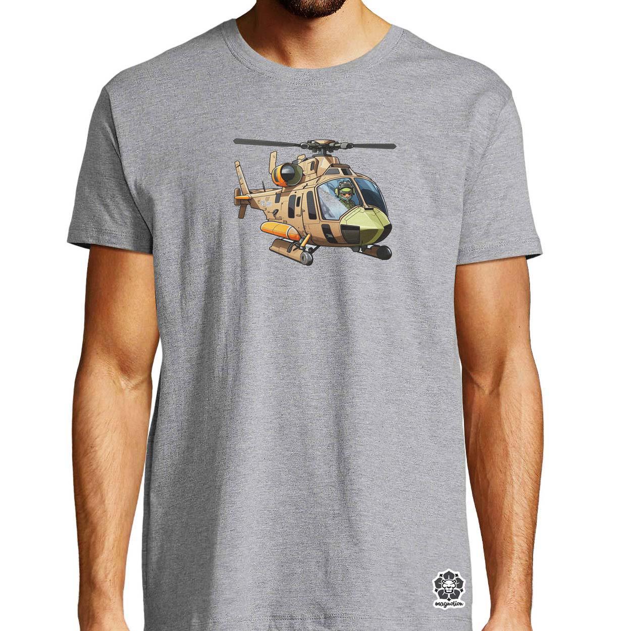 Helikopter matrica v1 egyedi póló 