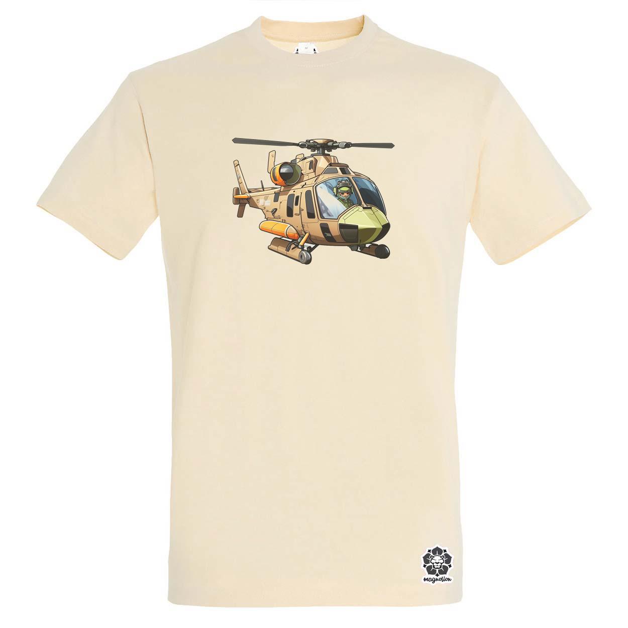 Helikopter matrica v1 egyedi póló 