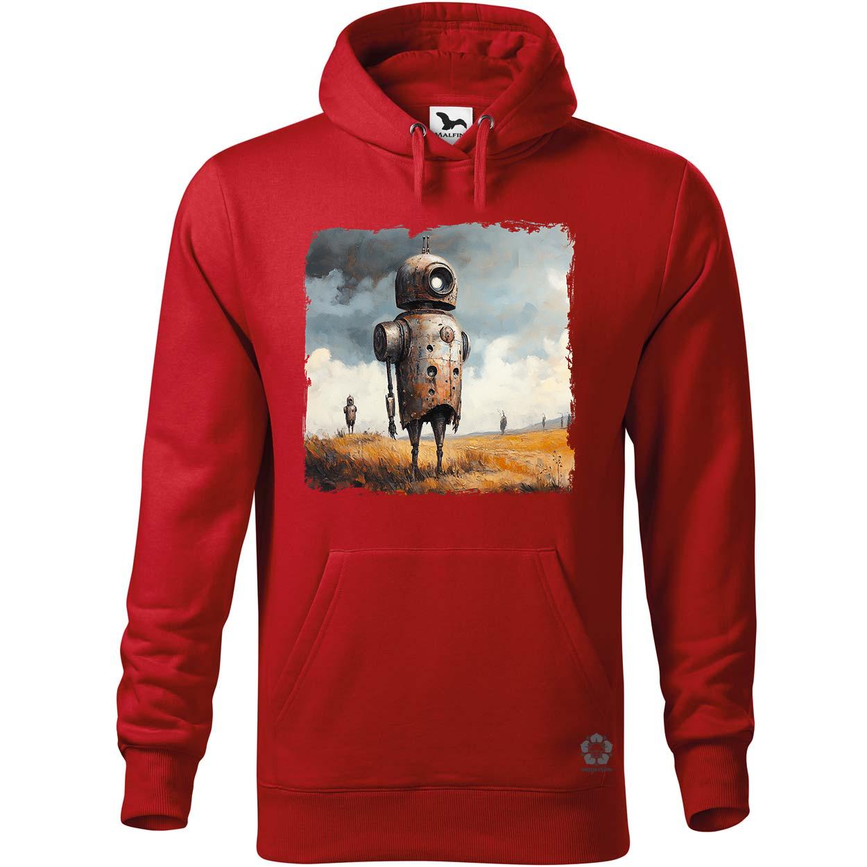 Szürreális ipari robotok v3 egyedi  pulóver 