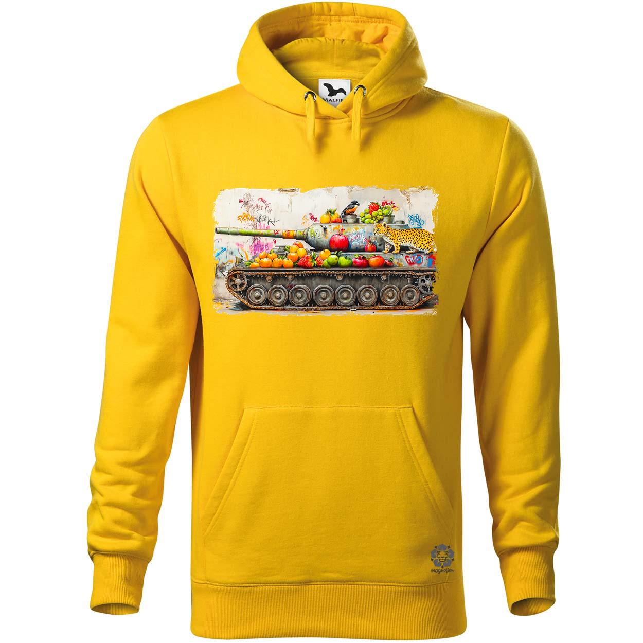 Tank és párduc graffiti v1 egyedi  pulóver 