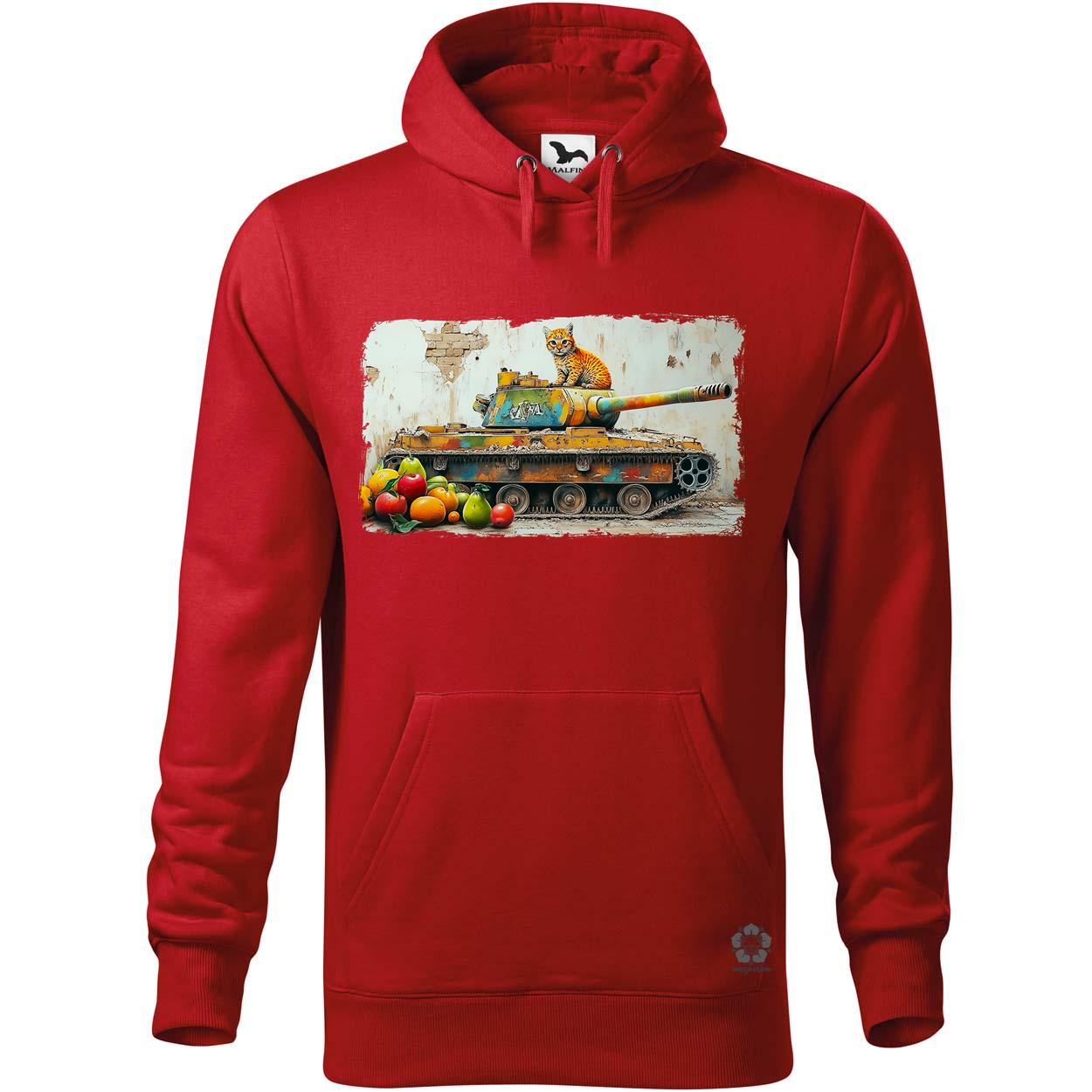Tank és párduc graffiti v3 egyedi  pulóver 
