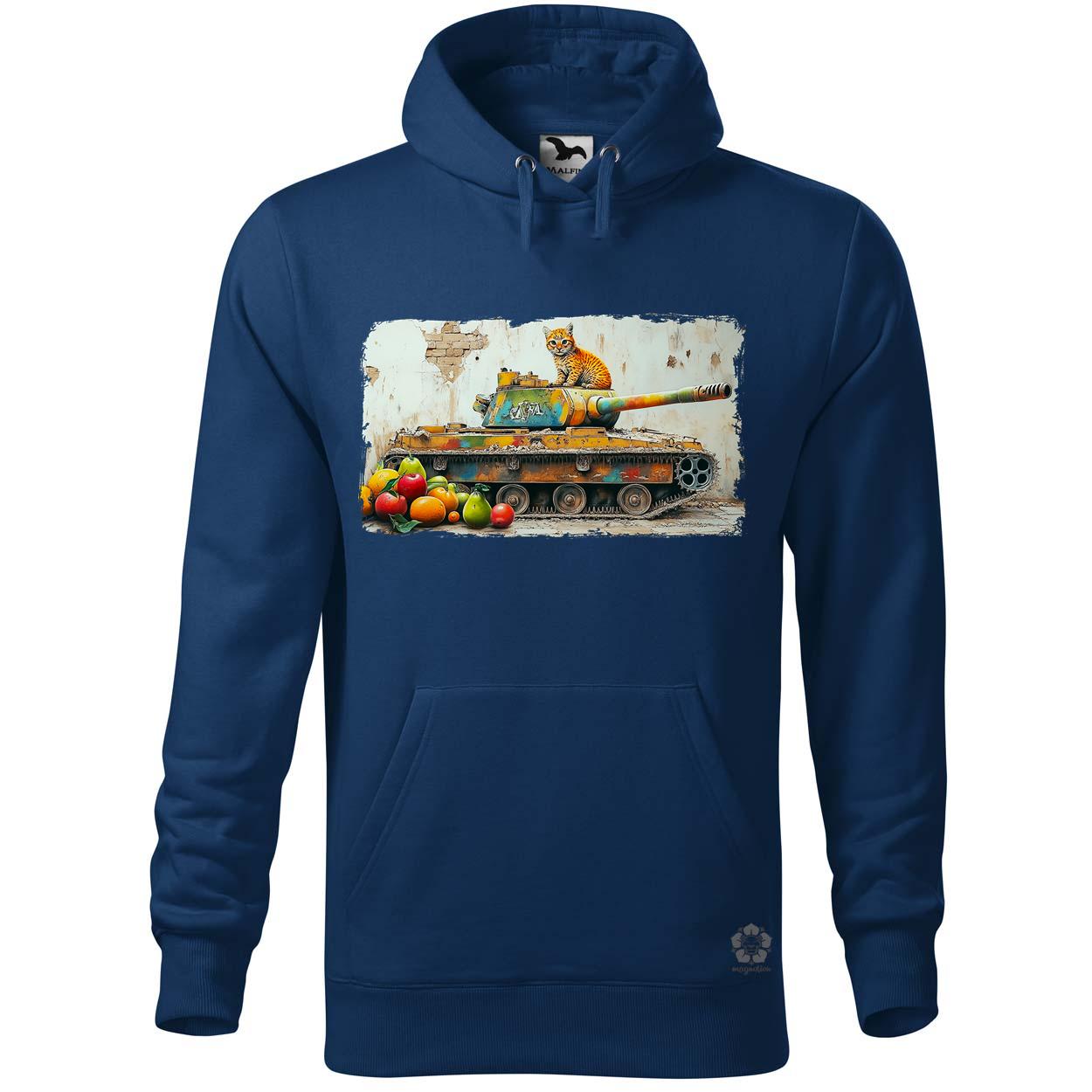 Tank és párduc graffiti v3 egyedi  pulóver 
