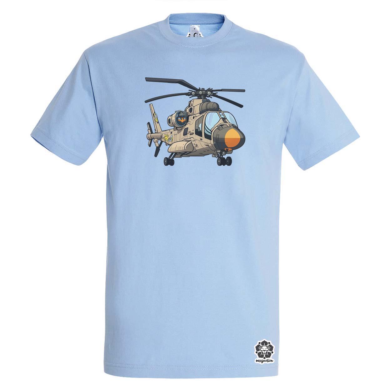 Helikopter matrica v4 egyedi póló 