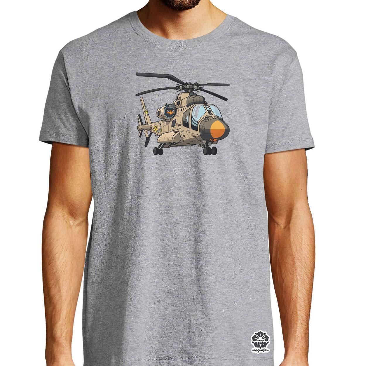 Helikopter matrica v4 egyedi póló 