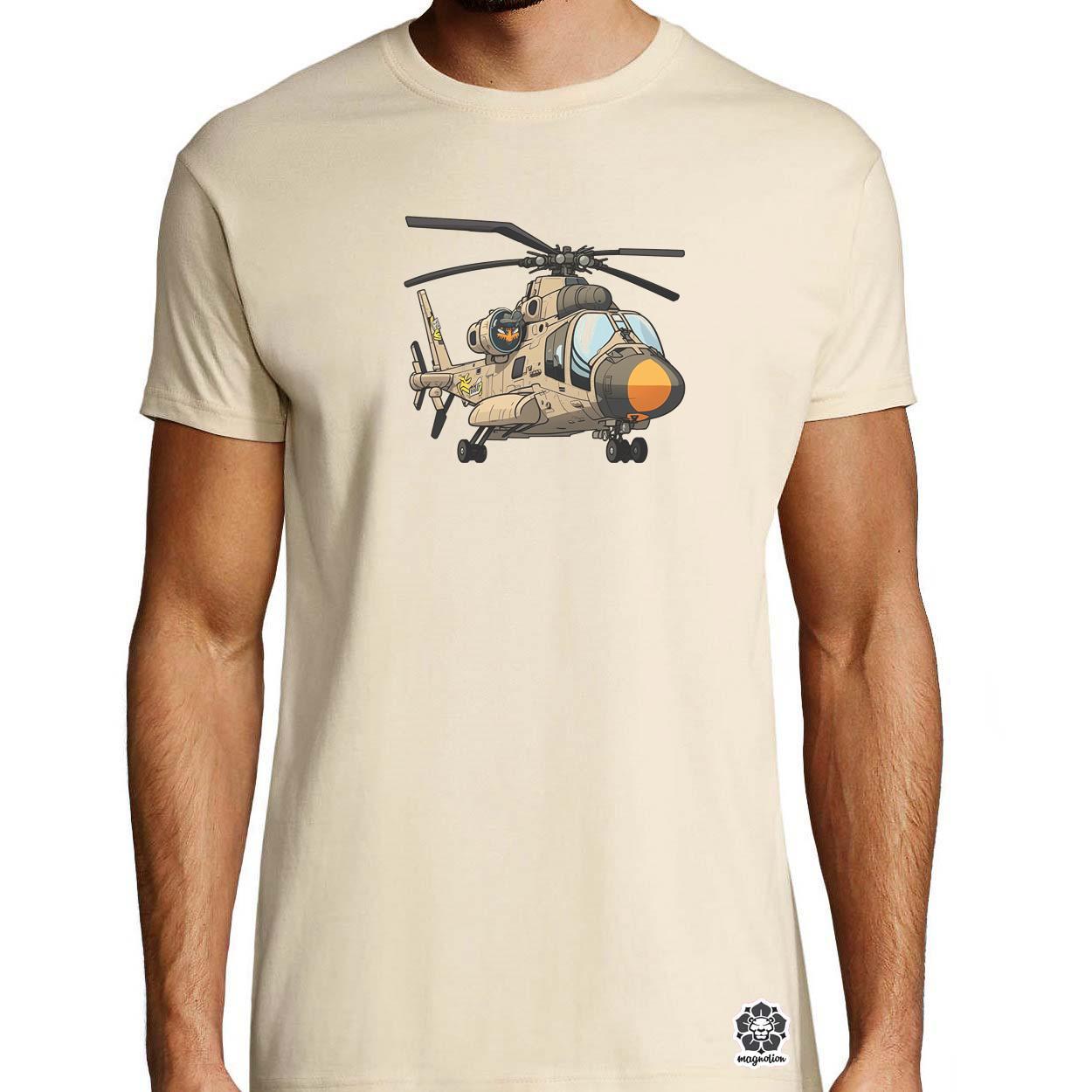 Helikopter matrica v4 egyedi póló 