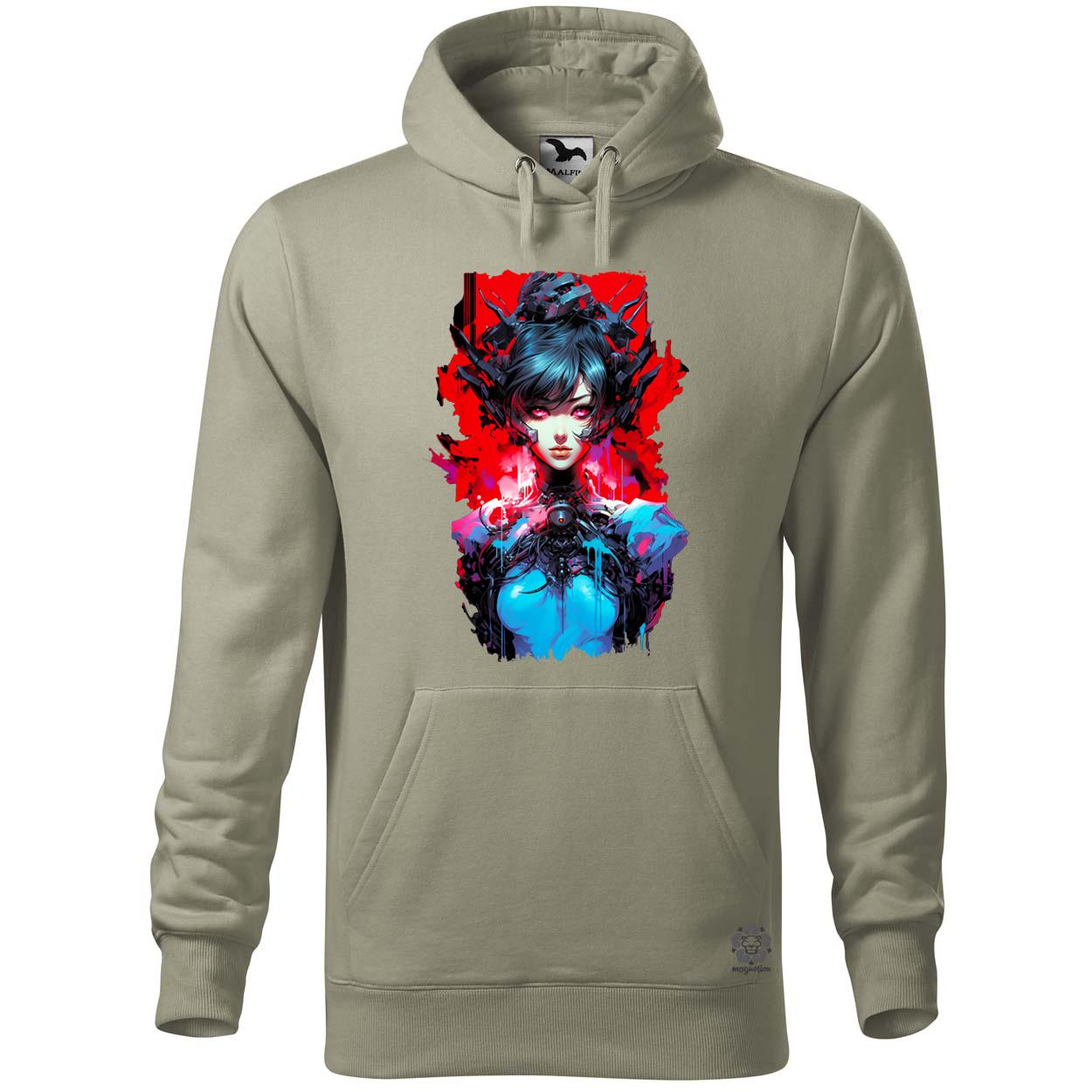 Anime cyberpunk fantázia v4 egyedi póló