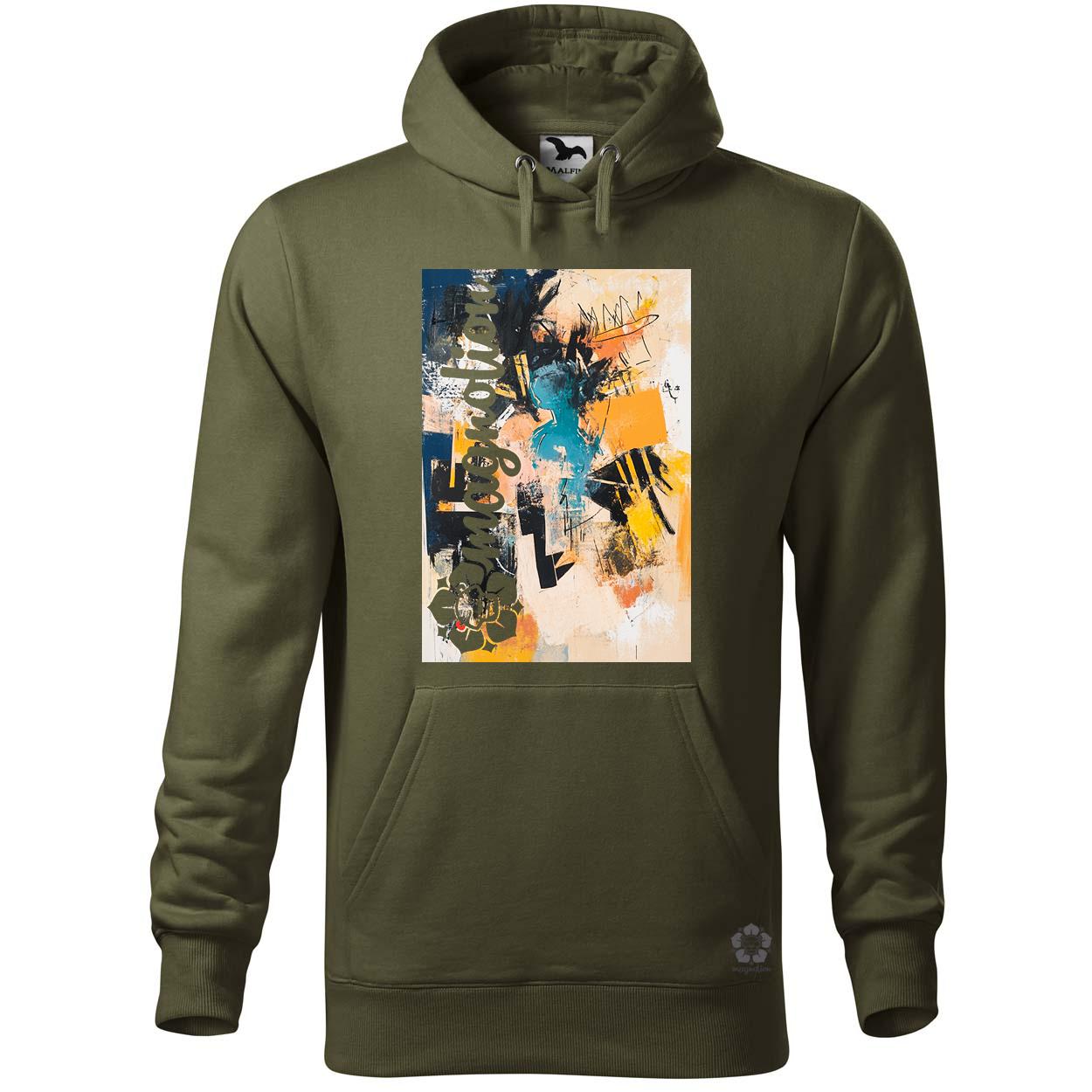 Absztrakt graffiti v5 egyedi  pulóver 