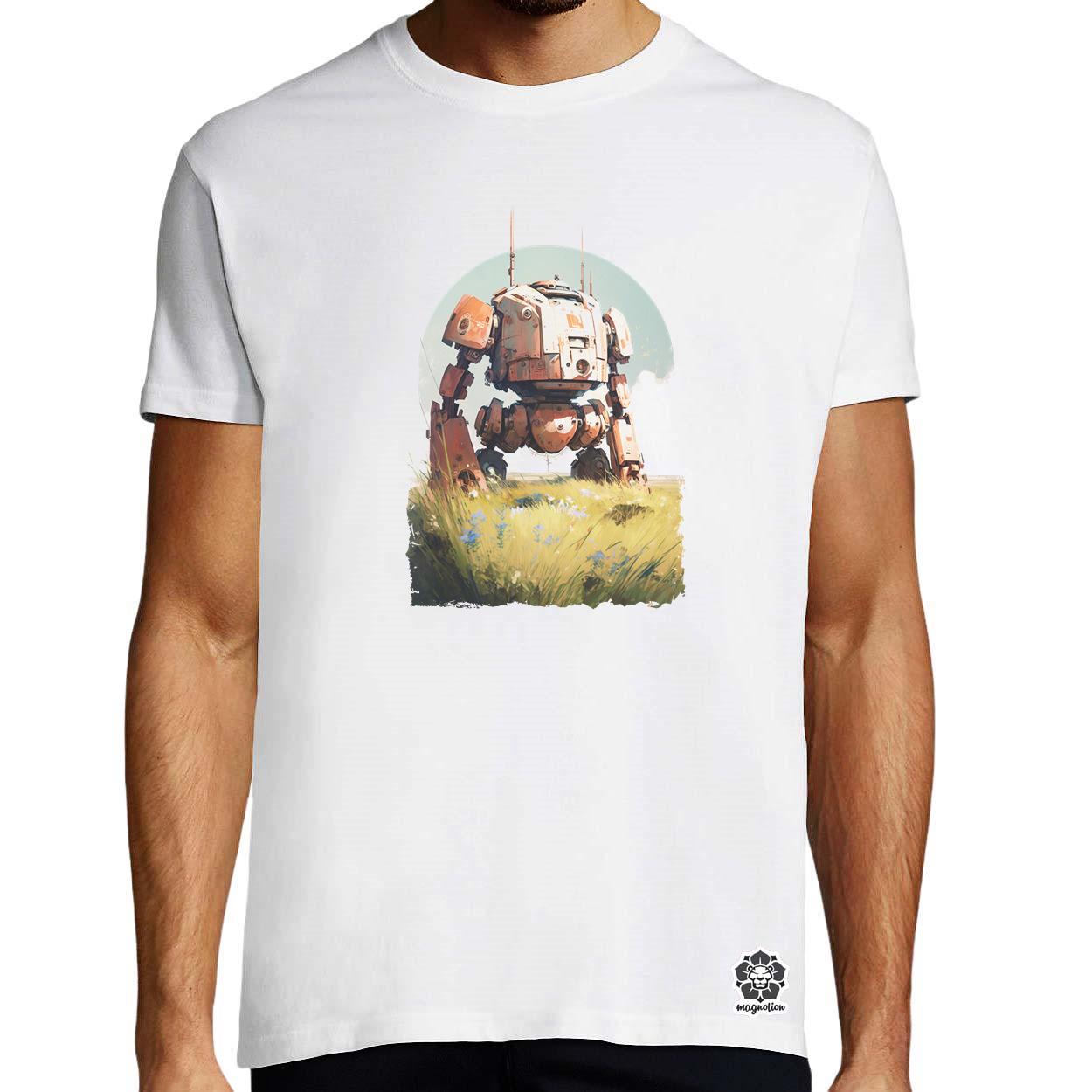 Mecha v2 egyedi póló 