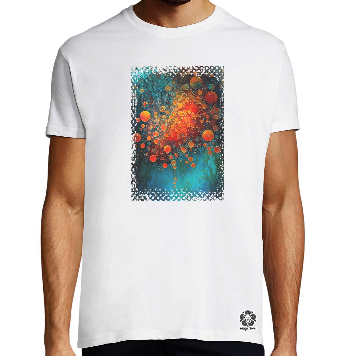 Pointillizmus v1 egyedi póló 