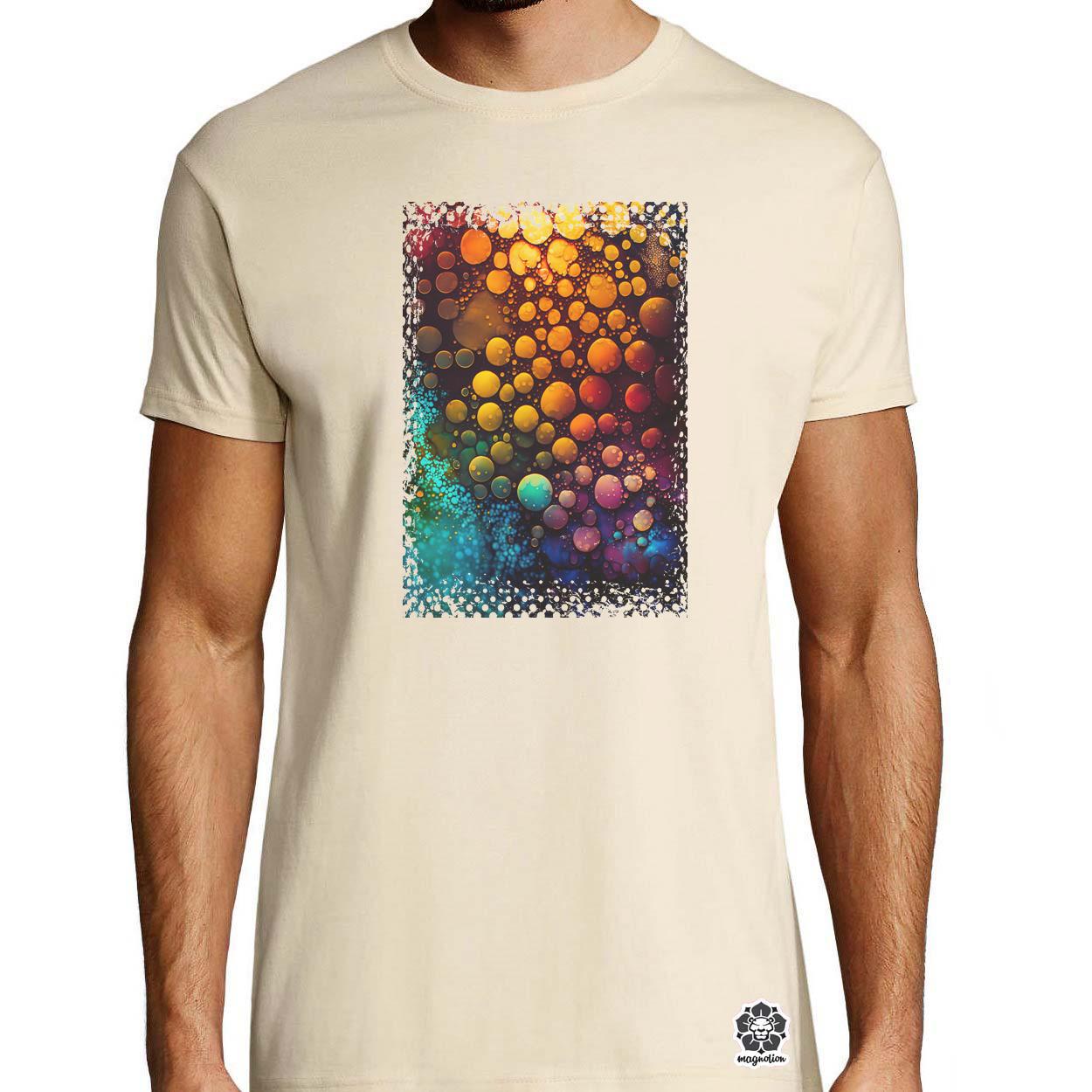 Pointillizmus v2 egyedi póló 