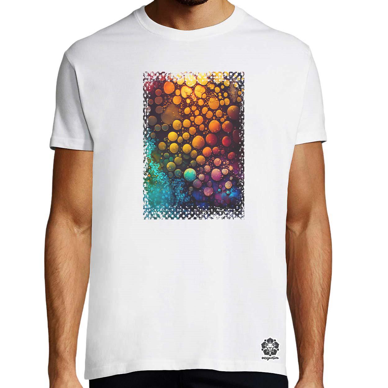 Pointillizmus v2 egyedi póló 