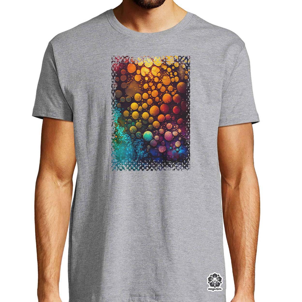 Pointillizmus v2 egyedi póló 