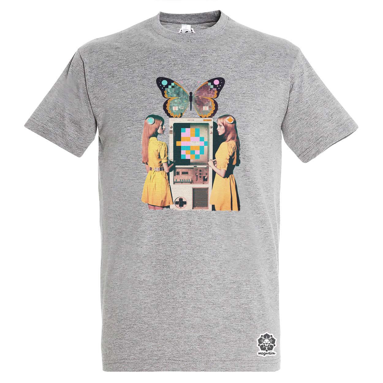 Számítástechnika születése szürrealista pop art v1 egyedi póló 