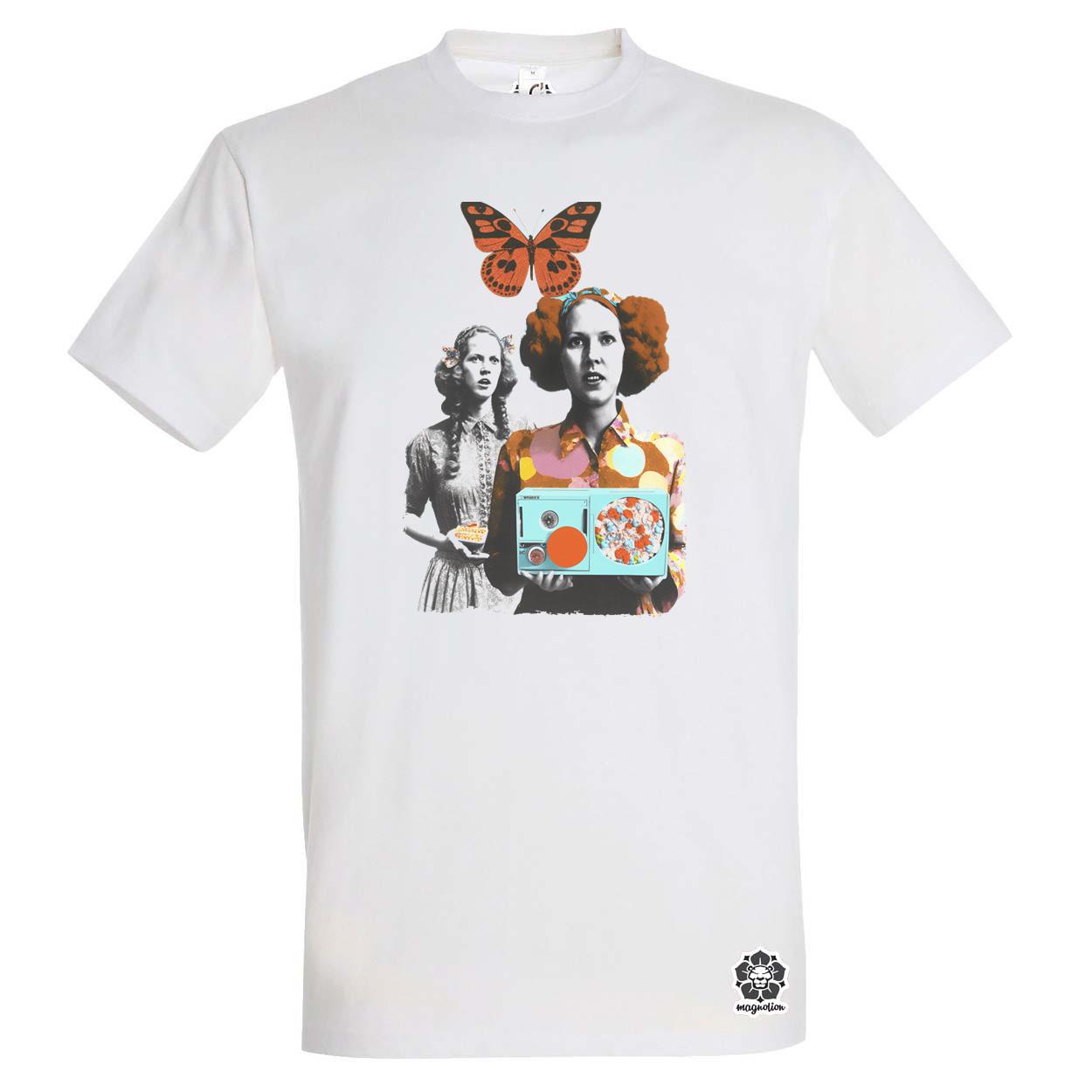 Számítástechnika születése szürrealista pop art v2 egyedi póló 