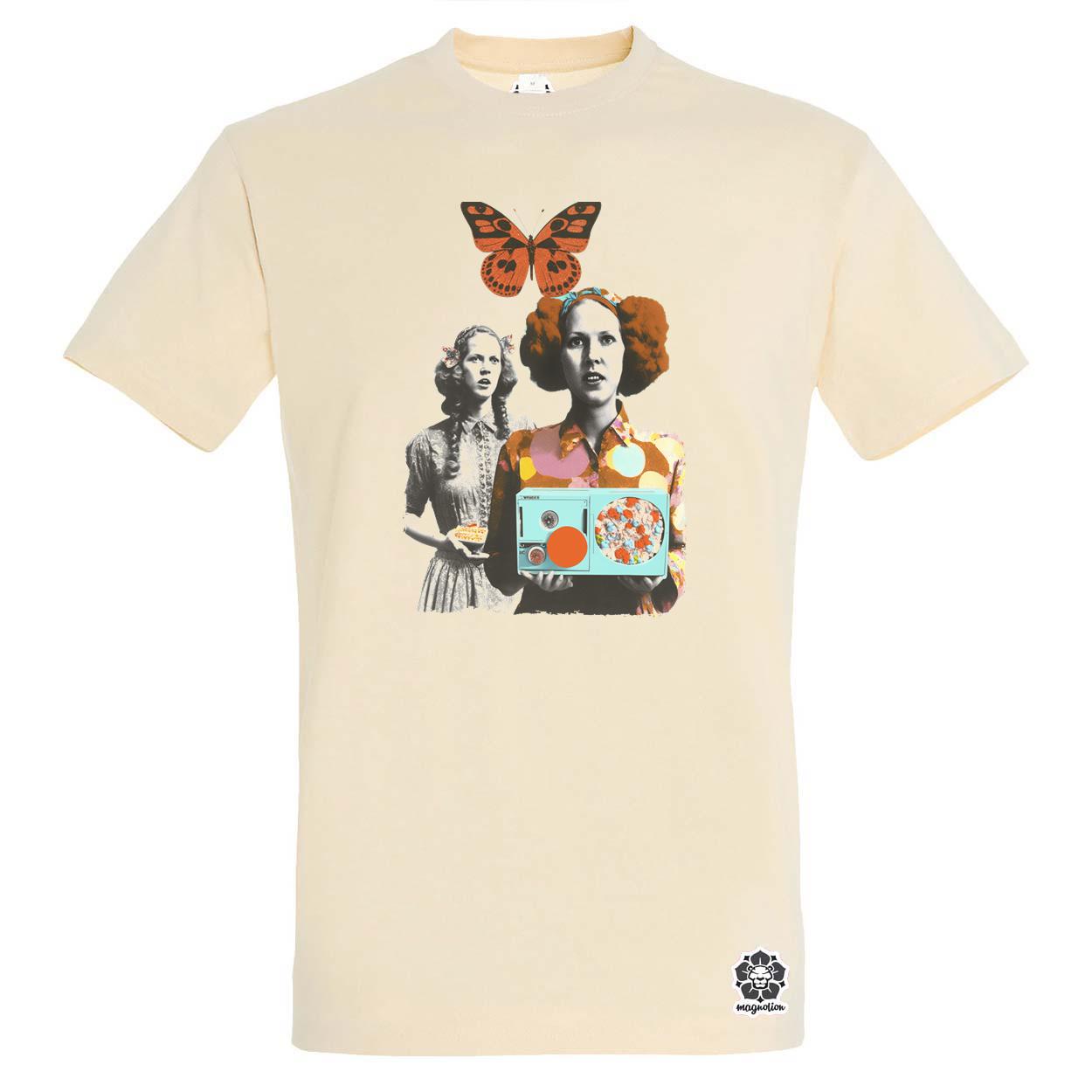 Számítástechnika születése szürrealista pop art v2 egyedi póló 