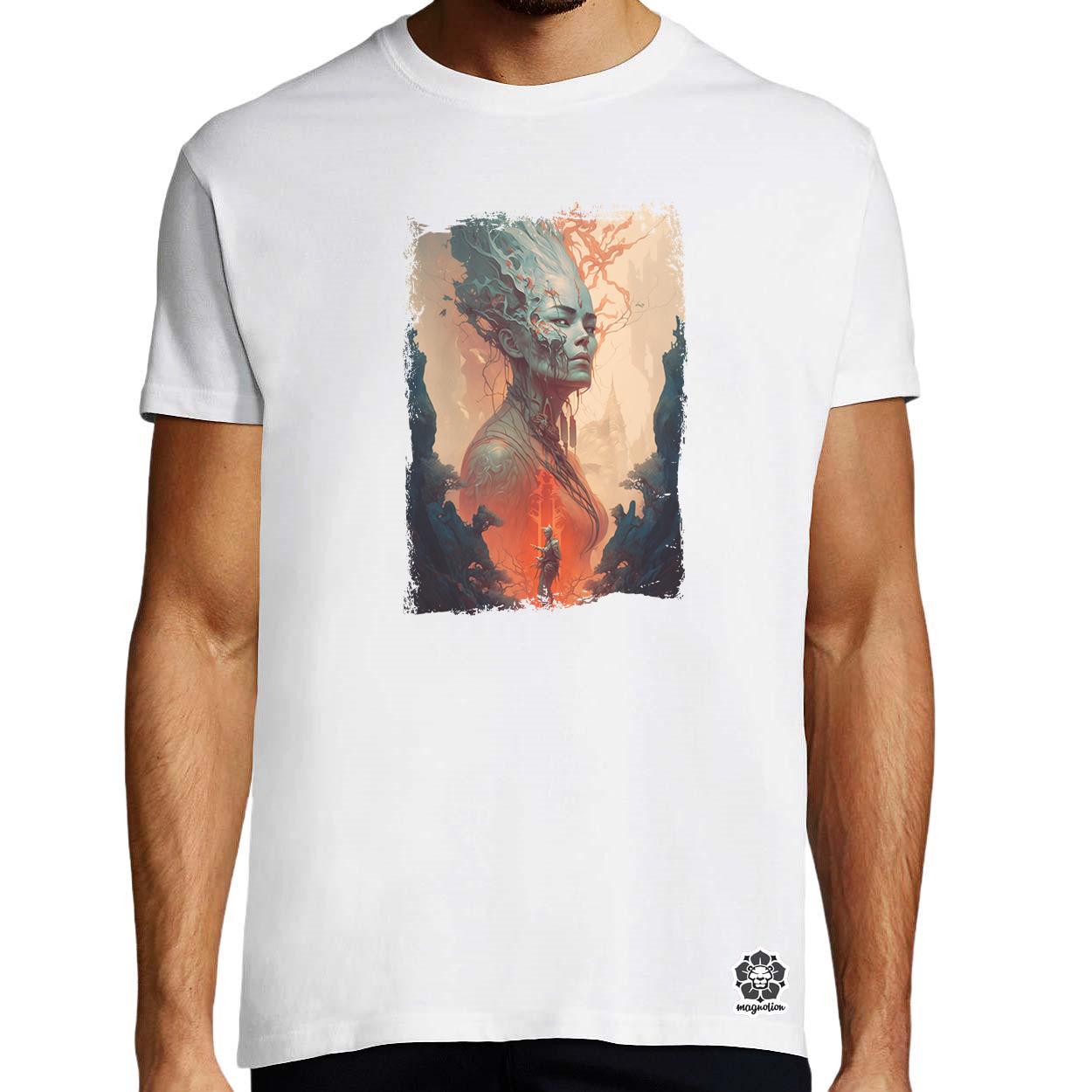 Totem varázslat v3 egyedi póló 
