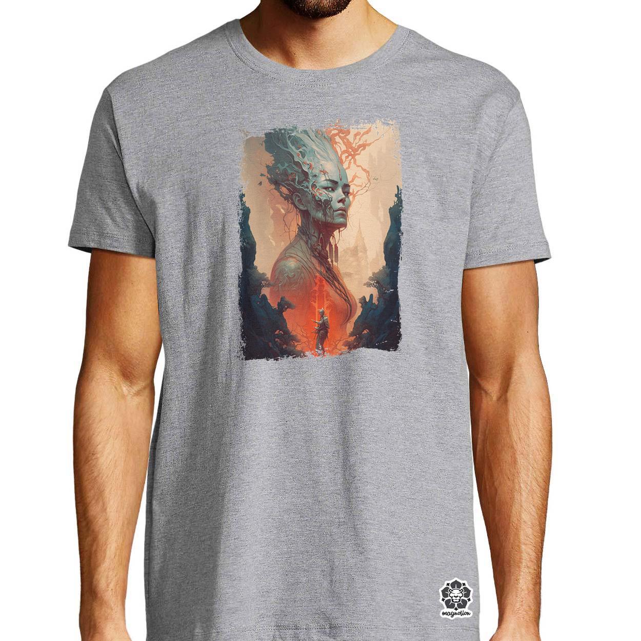 Totem varázslat v3 egyedi póló 